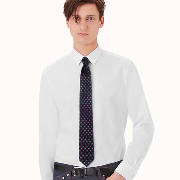 HERMÈS • Drums Business Tie Hermès Tie Box - Picture 3 of 8